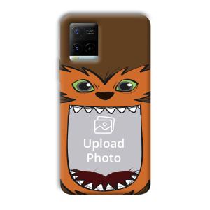 Monkey Monster Customized Printed Back Cover for Vivo Y21G