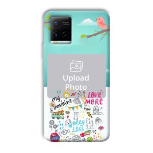 Holiday  Customized Printed Back Cover for Vivo Y21G