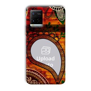 Art Customized Printed Back Cover for Vivo Y21G