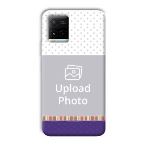 Polka Designs Customized Printed Back Cover for Vivo Y21G