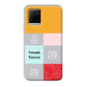 Friends Family Customized Printed Back Cover for Vivo Y21G