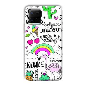 Stay Wild Phone Customized Printed Back Cover for Vivo Y21G