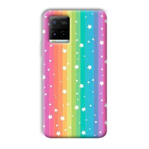Starry Pattern Phone Customized Printed Back Cover for Vivo Y21G