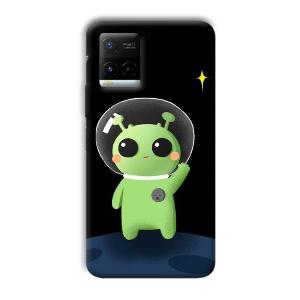 Alien Character Phone Customized Printed Back Cover for Vivo Y21G
