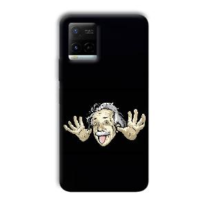 Einstein Phone Customized Printed Back Cover for Vivo Y21G