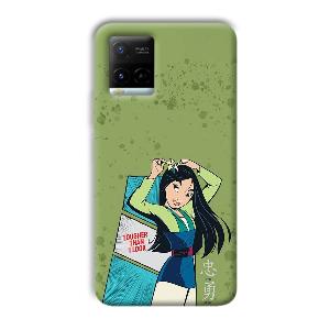 Tougher Phone Customized Printed Back Cover for Vivo Y21G