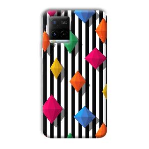 Origami Phone Customized Printed Back Cover for Vivo Y21G