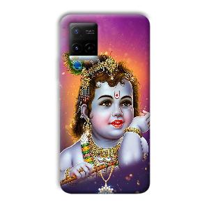 Krshna Phone Customized Printed Back Cover for Vivo Y21G