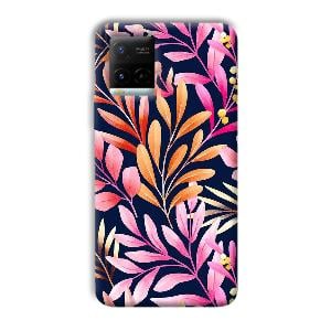 Branches Phone Customized Printed Back Cover for Vivo Y21G