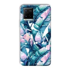 Banana Leaf Phone Customized Printed Back Cover for Vivo Y21G