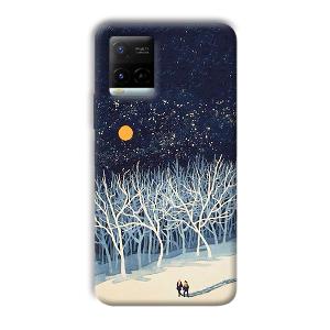 Windy Nights Phone Customized Printed Back Cover for Vivo Y21G