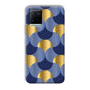 Semi Circle Designs Phone Customized Printed Back Cover for Vivo Y21G