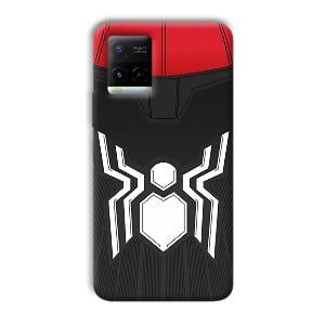 Spider Phone Customized Printed Back Cover for Vivo Y21G