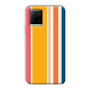 Colorful Pattern Phone Customized Printed Back Cover for Vivo Y21G