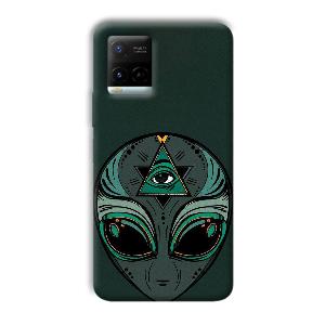 Alien Phone Customized Printed Back Cover for Vivo Y21G