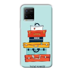 Take Me Anywhere Phone Customized Printed Back Cover for Vivo Y21G