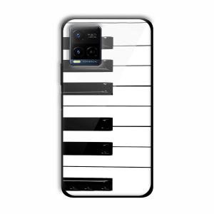 Piano Customized Printed Glass Back Cover for Vivo Y21