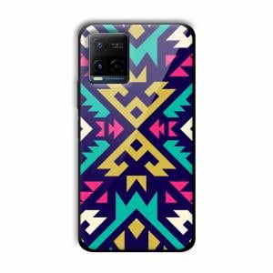 Arrows Abstract Customized Printed Glass Back Cover for Vivo Y21