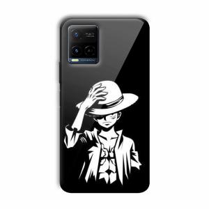 Cool Dude Customized Printed Glass Back Cover for Vivo Y21