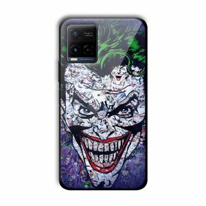 Joker Customized Printed Glass Back Cover for Vivo Y21