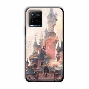 Dream Castle Customized Printed Glass Back Cover for Vivo Y21