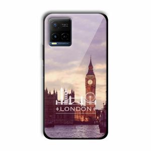 London Customized Printed Glass Back Cover for Vivo Y21