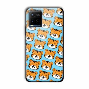 Laughing Cub Customized Printed Glass Back Cover for Vivo Y21