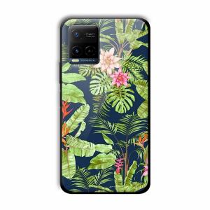 Forest at Night Customized Printed Glass Back Cover for Vivo Y21