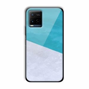 Twin Color Customized Printed Glass Back Cover for Vivo Y21
