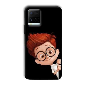 Boy    Phone Customized Printed Back Cover for Vivo Y21e