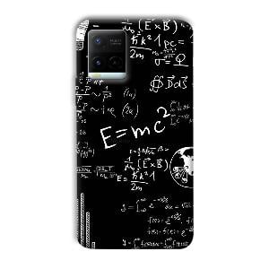 E is Equal To MC2 Phone Customized Printed Back Cover for Vivo Y21e