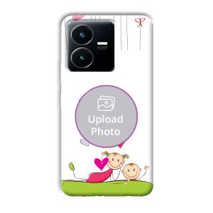Children's Design Customized Printed Back Cover for Vivo Y22
