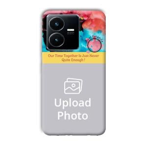 Best Friend Quote Customized Printed Back Cover for Vivo Y22