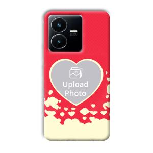 Heart Customized Printed Back Cover for Vivo Y22