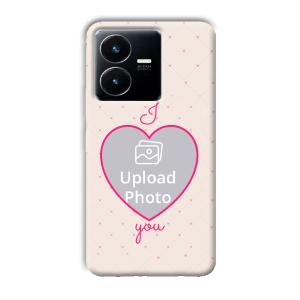 I Love You Customized Printed Back Cover for Vivo Y22