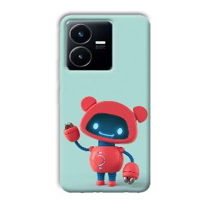 Robot Phone Customized Printed Back Cover for Vivo Y22