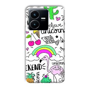 Stay Wild Phone Customized Printed Back Cover for Vivo Y22