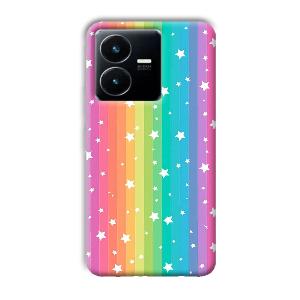 Starry Pattern Phone Customized Printed Back Cover for Vivo Y22
