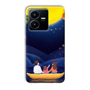 Night Skies Phone Customized Printed Back Cover for Vivo Y22