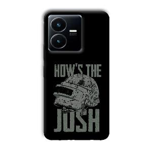 How's The Josh Phone Customized Printed Back Cover for Vivo Y22