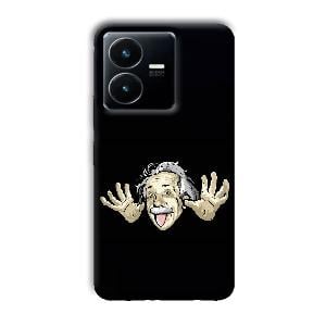 Einstein Phone Customized Printed Back Cover for Vivo Y22