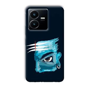 Shiv  Phone Customized Printed Back Cover for Vivo Y22