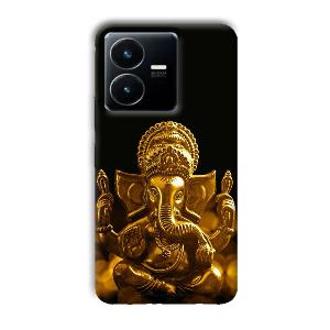 Ganesha Idol Phone Customized Printed Back Cover for Vivo Y22
