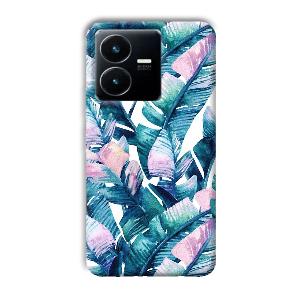 Banana Leaf Phone Customized Printed Back Cover for Vivo Y22