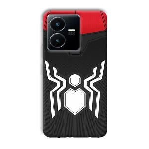 Spider Phone Customized Printed Back Cover for Vivo Y22