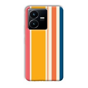 Colorful Pattern Phone Customized Printed Back Cover for Vivo Y22