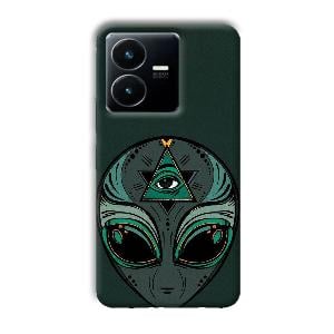 Alien Phone Customized Printed Back Cover for Vivo Y22