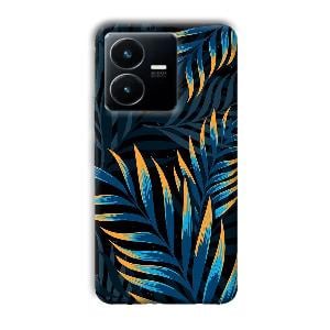 Mountain Leaves Phone Customized Printed Back Cover for Vivo Y22