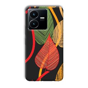 Laefy Pattern Phone Customized Printed Back Cover for Vivo Y22