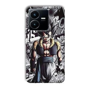 Goku Phone Customized Printed Back Cover for Vivo Y22
